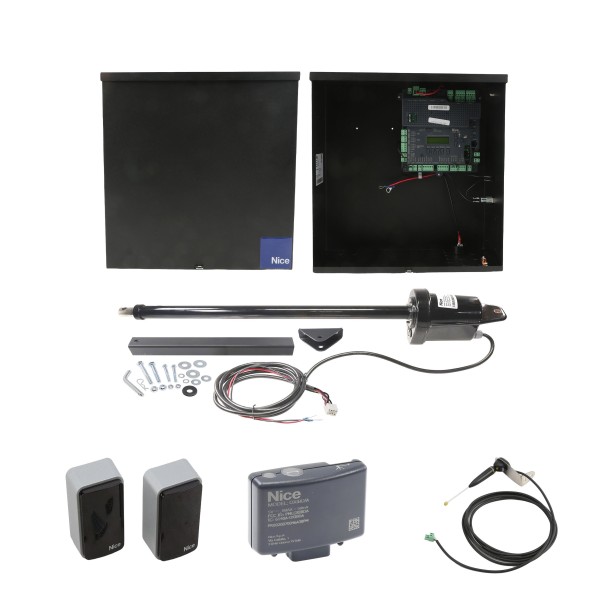 Nice Apollo Customizable Swing Gate Opener Package with 1050 Board