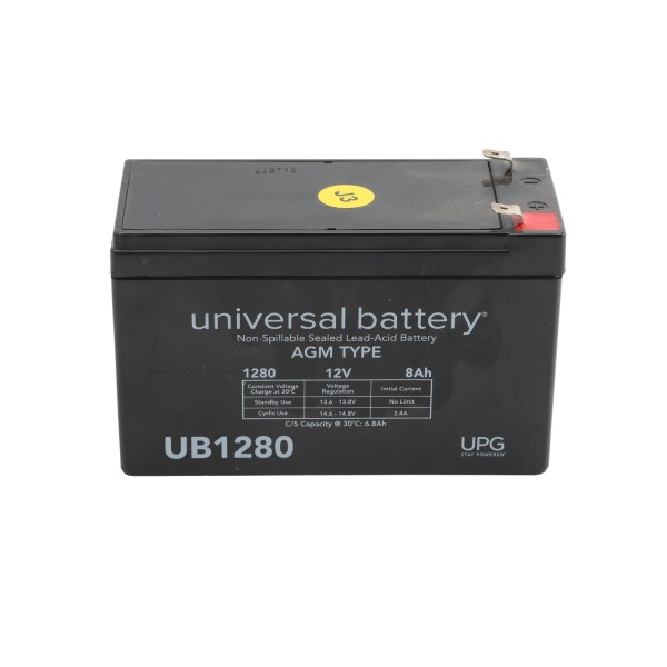Hysecurity 8AH Gate Opener Battery AGM, 12V (Default)