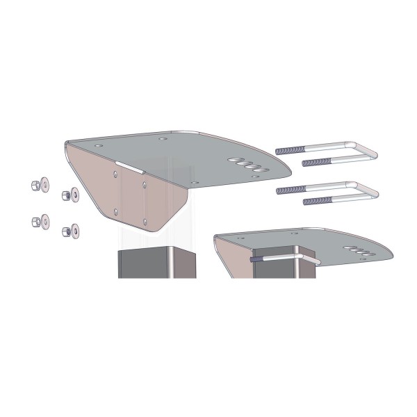 Apollo Post Mount Kit for Gate Operators
