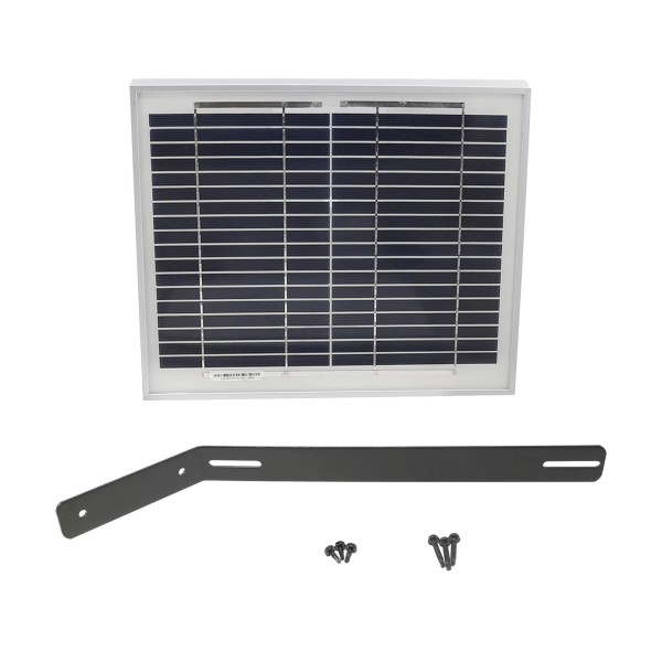 Nice Apollo SP10W24V Gate Opener Solar Panel (10 watts) for Gate Openers includes Mounting Bracket - 24VDC (Solar Panel)