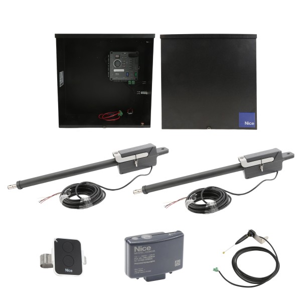 Nice Apollo Titan Customizable Dual Swing Gate Opener Package with 310 Board