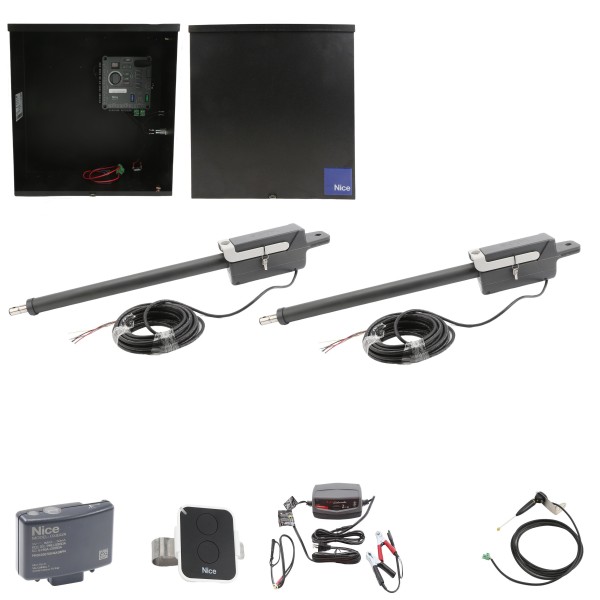 Nice Apollo Titan Dual Swing Gate Opener with 310 Control Board - No Battery Included