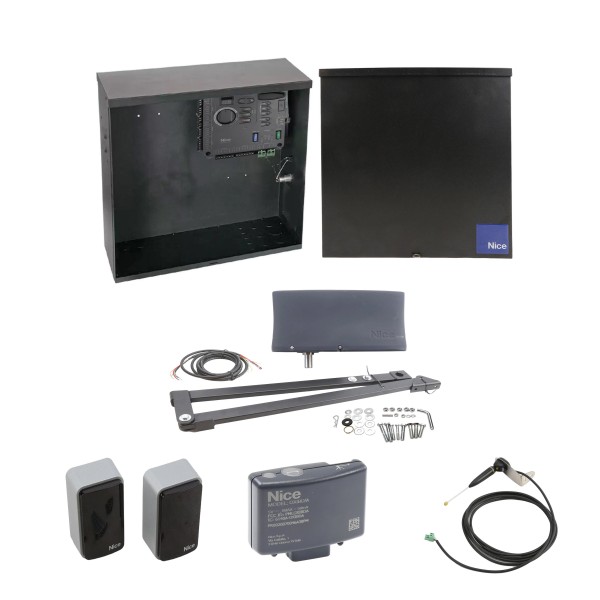 Nice Apollo Vanguard Customizable Swing Gate Opener Package with 310 Board