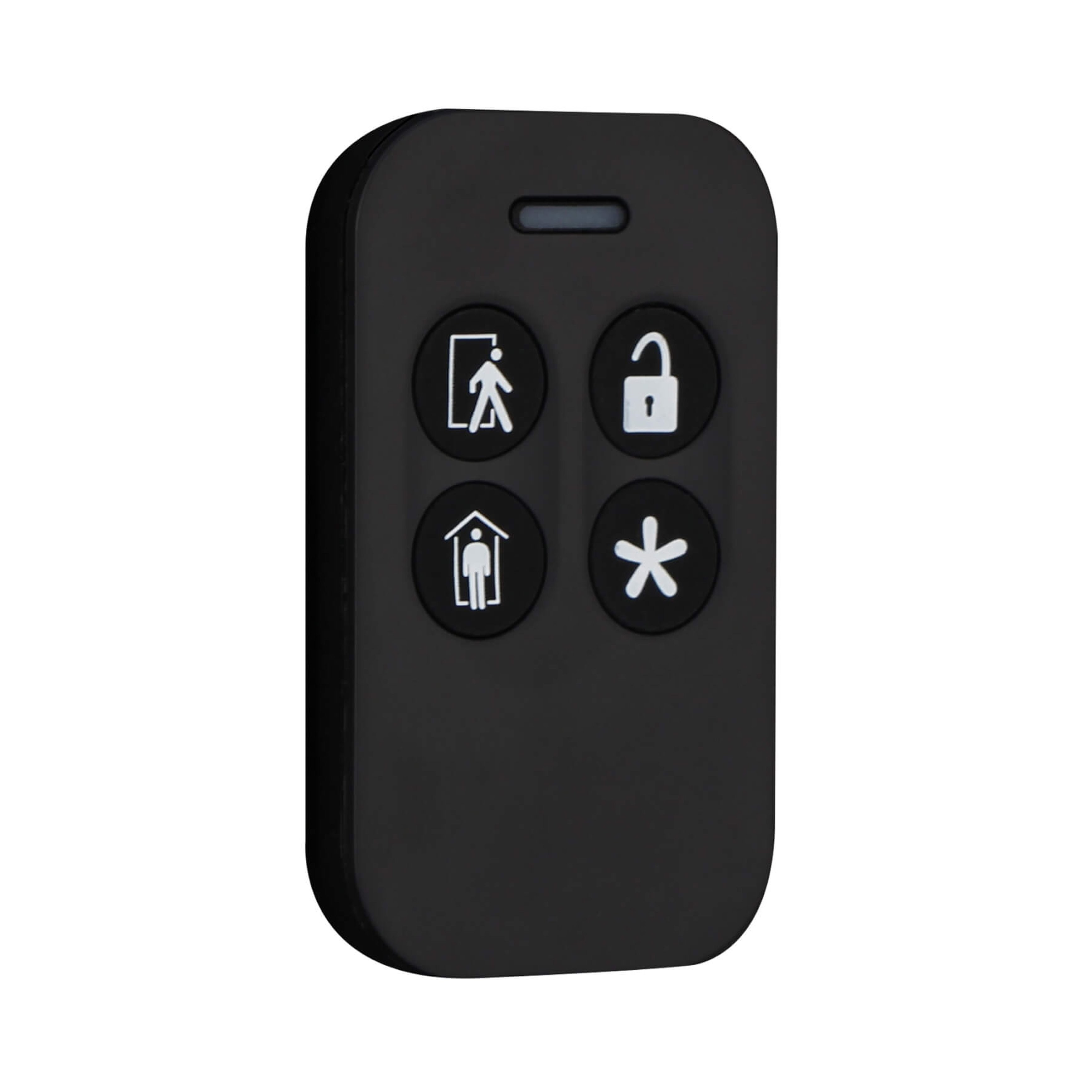 2GIG 345S 4-Button Security Panel Key Ring Remote - 2GIG-KEY100-345 ...