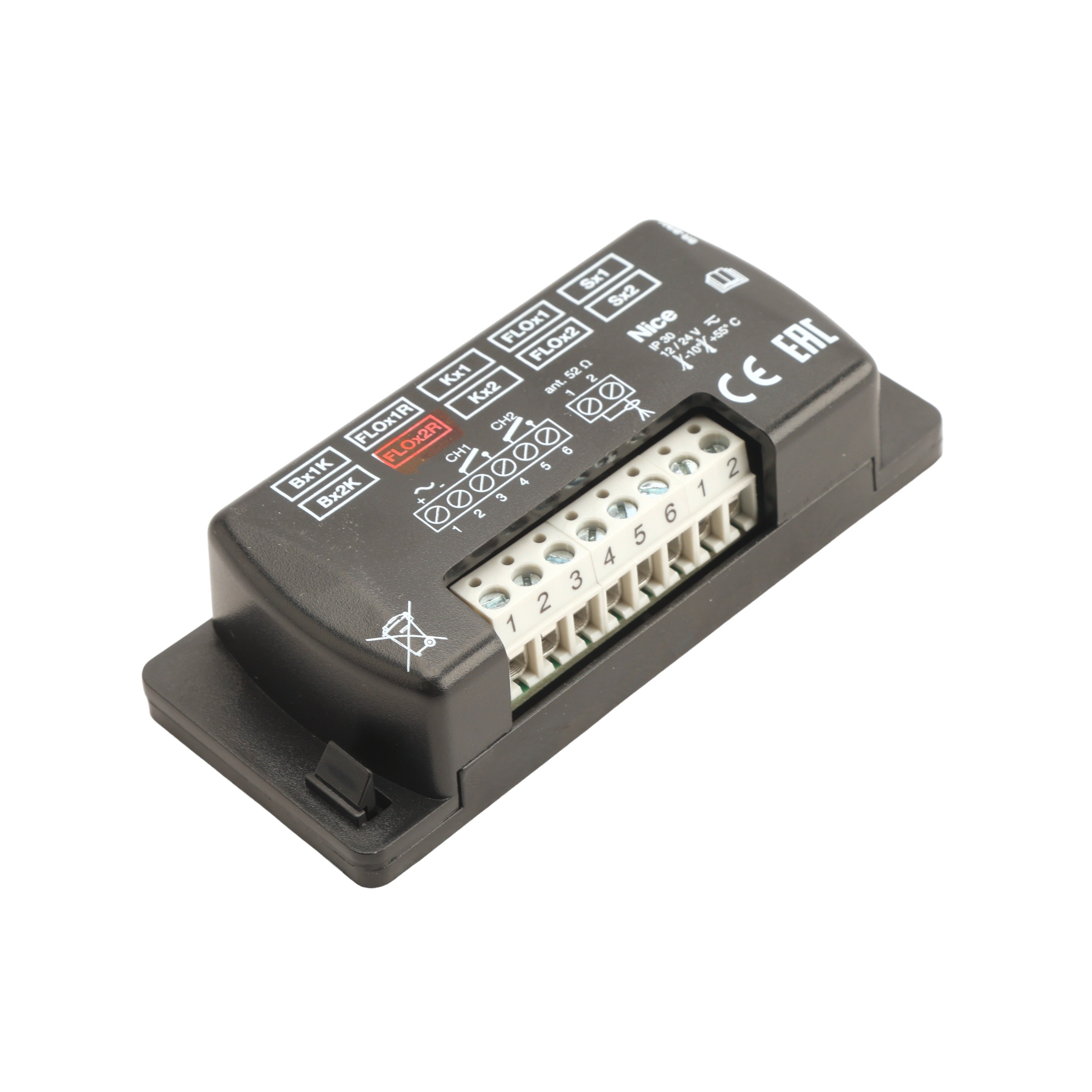 Flox2r 433.92 MHz Universal Receiver 2-channel Digital Wireless | Apollo Gate ...