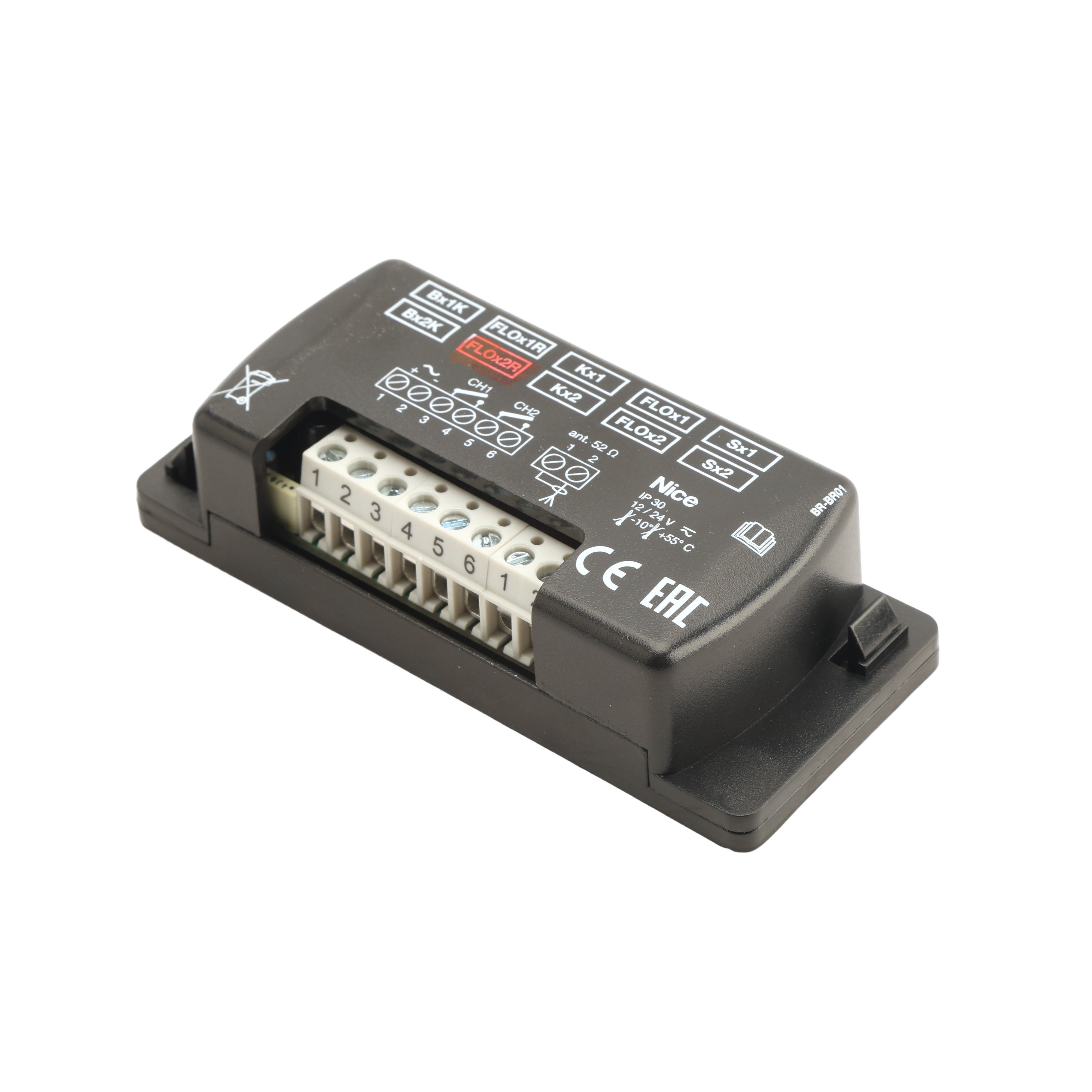 Flox2r 433.92 MHz Universal Receiver 2-channel Digital Wireless | Apollo Gate ...