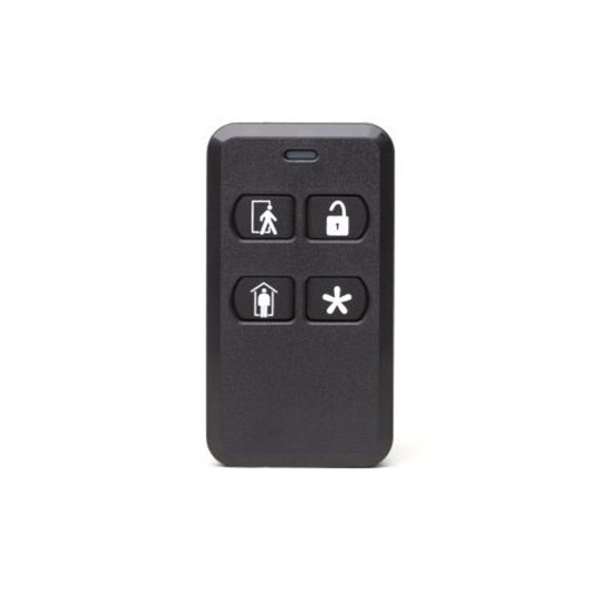 2GIG Encrypted 4-Button Keyfob Remote - 2GIG-KEY2E-345
