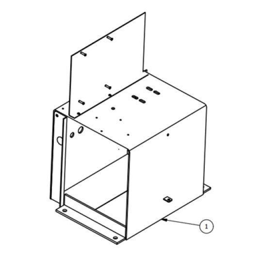 Nice Apollo 10030390 Chassis for 7100/7300 - Black Powder Coated
