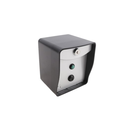 Ridge Request To Exit Wireless Push Button Post Mount Push Button Keypad (433 MHz)
