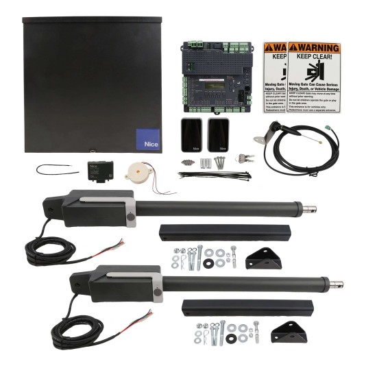 Nice Apollo TITAN12L1 Dual Swing Gate Opener With 1050 Control Board