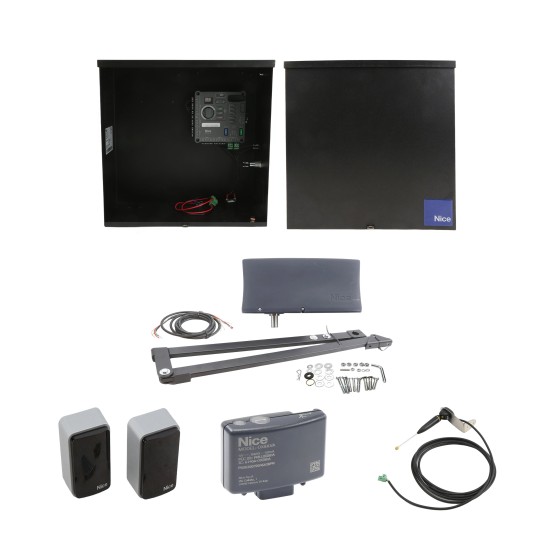 Nice Apollo Vanguard Customizable Swing Gate Opener Package with 310 Board