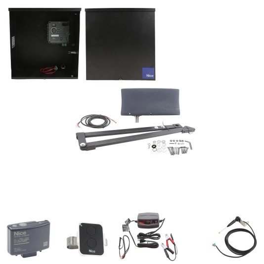 Nice Apollo Vanguard Heavy-Duty 3501 Swing Gate Opener with 310 Control Board - No Battery Included