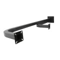 Nice Apollo 229CM Dual Height Gooseneck Pedestal 42" & 72" Tall Pad Mount Commercial Black