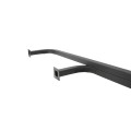 Nice Apollo 229CM Dual Height Gooseneck Pedestal 42" & 72" Tall Pad Mount Commercial Black
