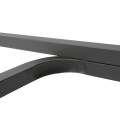 Nice Apollo 229CM Dual Height Gooseneck Pedestal 42" & 72" Tall Pad Mount Commercial Black