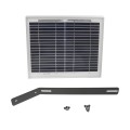 Nice Apollo 1550 ETL-1K Swing Gate Opener Solar Package w/ 20 Watt Solar Panel and Entry/Exit Controls