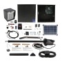 Nice Apollo 1550 ETL-1K Swing Gate Opener Solar Package With 1050 Control Board, 10 Watt Solar Panel, and Entry/Exit Controls