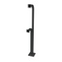 Nice Apollo 229CM Dual Height Gooseneck Pedestal 42" & 72" Tall Pad Mount Commercial Black