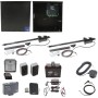 Nice Apollo 1051 Dual Arm Swing Gate Opener Complete Package with 1050 Control Board and 35Ah Battery