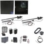 Nice Apollo 1651 Dual Arm Swing Gate Opener Complete Package with 1050 Control Board