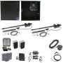 Nice Apollo 1651 Dual Arm Swing Gate Opener Complete Package with 1050 Control Board