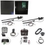 Nice Apollo Apollo 1600 Dual Arm Swing Gate Opener Complete Package with 636 Control Board and 35 Ah Battery