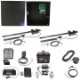 Nice Apollo Apollo 1600 Dual Arm Swing Gate Opener Complete Package with 636 Control Board and 35 Ah Battery