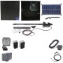 Nice Apollo 1551 Single Arm Swing Gate Opener Complete Package with 1050 Control Board and 30W Solar Panel