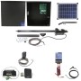 Nice Apollo 1500 Single Arm Swing Gate Opener Package with 636 Control Board and 20W Solar Panel