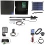Nice Apollo 1500 Single Arm Swing Gate Opener Complete Package with 636 Control Board and 20W Solar Panel