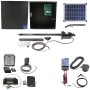 Nice Apollo 1500 Single Arm Swing Gate Opener Complete Package with 636 Control Board and 20W Solar Panel