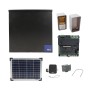 CBOX w/ 1050 controller, solar panel, OXI receiver, ON2E transmiter and EPMORB/A BlueBUS reflective photo eye