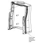 SwingSmart CNX Rear Assembly Cover - MX4460
