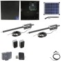 Nice Apollo Titan 12L1 Dual Swing Gate Opener Package with 1050 Control Board and 20W Solar Panel