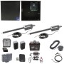 Nice Apollo Titan 12L1 Dual Swing Gate Opener Complete Package with 1050 Control Board and 35 Ah Battery