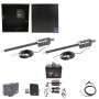 Nice Apollo Titan Dual Swing Gate Opener with 310 Control Board - 35 Ah Battery Included