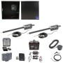 Nice Apollo Titan 310 Dual  Arm Swing Gate Opener Complete Package with 310 Control Board and 35 Ah Battery
