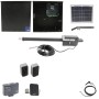 Nice Apollo Titan 12L1 Single Swing Gate Opener Package with 1050 Control Board and 10W Solar Panel