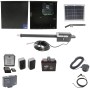 Nice Apollo Titan 12L1 Single Swing Gate Opener Complete Package with 1050 Control Board, 10W Solar Panel, and 35 Ah Battery