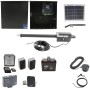 Nice Apollo Titan 12L1 Single Swing Gate Opener Complete Package with 1050 Control Board, 10W Solar Panel, and 35 Ah Battery