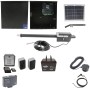 Nice Apollo Titan 12L1 Single Swing Gate Opener Complete Package with 1050 Control Board, 10W Solar Panel, and 75 Ah Battery