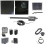 Nice Apollo Titan 12L1 Single Swing Gate Opener Complete Package with 1050 Control Board and 10W Solar Panel