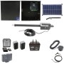 Nice Apollo Titan 12L1 Single Swing Gate Opener Complete Package with 1050 Control Board, 30W Solar Panel, and 75 Ah Battery