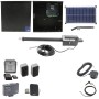 Nice Apollo Titan 12L1 Single Swing Gate Opener Complete Package with 1050 Control Board and 30W Solar Panel
