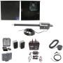 Nice Apollo Titan 12L1 Single Swing Gate Opener Complete Package with 1050 Control Board, 30W Solar Panel, and 75 Ah Battery
