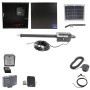 Nice Apollo Titan 912L Actuator Swing Gate Opener Complete Package with 310 Control Board and 10W Solar Panel
