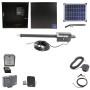 Nice Apollo Titan 912L Actuator Swing Gate Opener Complete Package with 310 Control Board and 20W Solar Panel