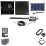 Nice Apollo Titan 912L Actuator Swing Gate Opener Complete Package with 310 Control Board and 30W Solar Panel