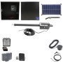 Nice Apollo Titan 912L Actuator Swing Gate Opener Complete Package with 310 Control Board and 30W Solar Panel