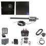 Nice Apollo Titan 912L1 Actuator Swing Gate Opener Complete Package with 310 Control Board and 75 Ah Battery